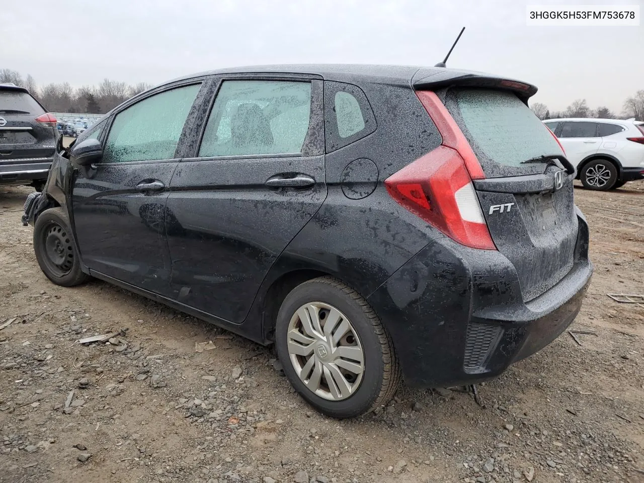 2015 Honda Fit Lx VIN: 3HGGK5H53FM753678 Lot: 65355564