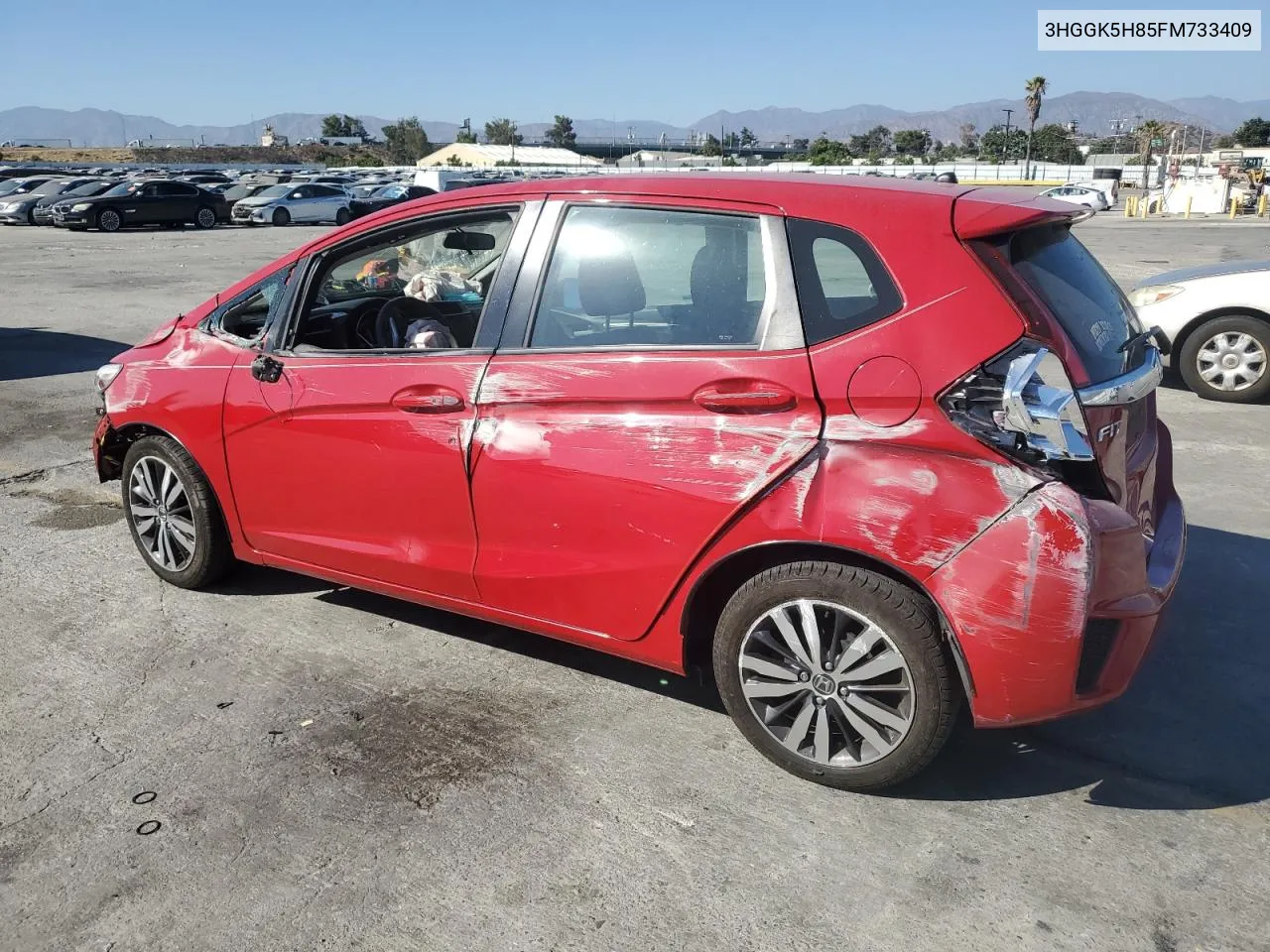 2015 Honda Fit Ex VIN: 3HGGK5H85FM733409 Lot: 65377774