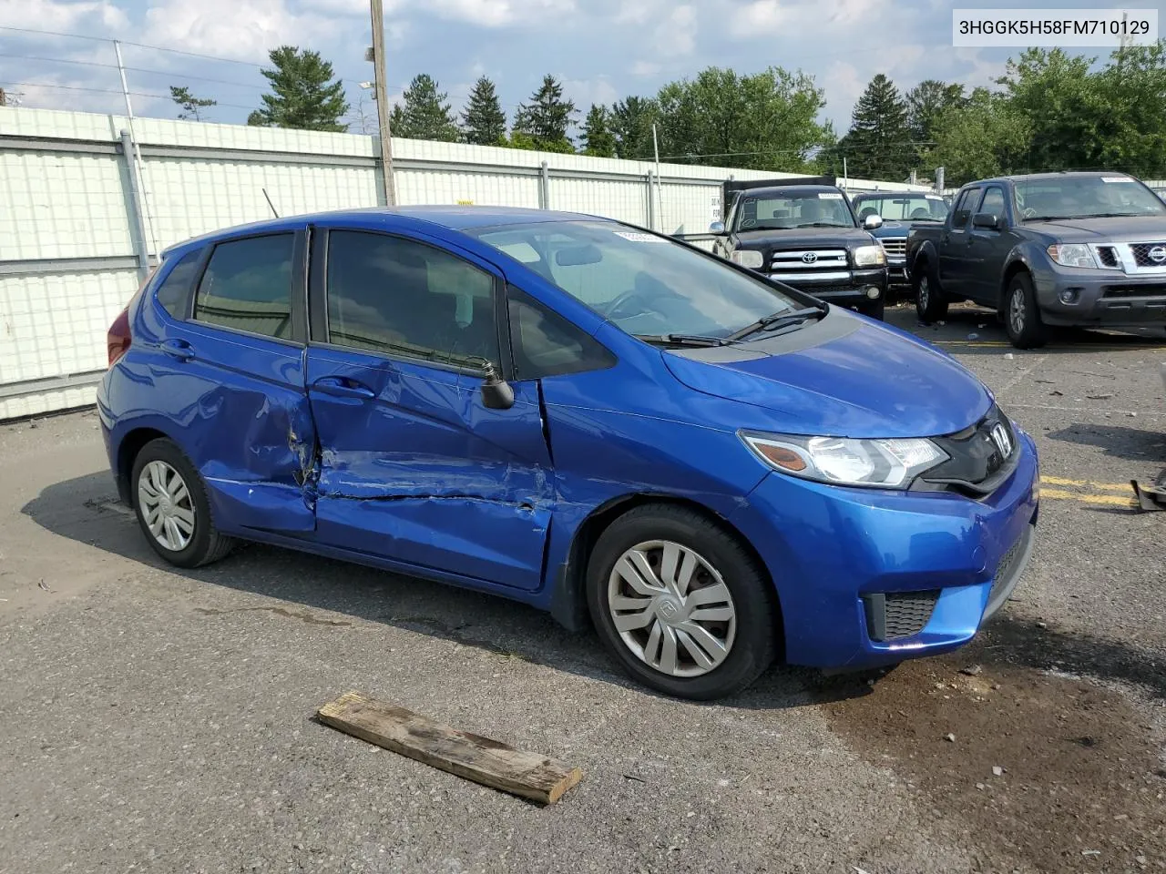 3HGGK5H58FM710129 2015 Honda Fit Lx