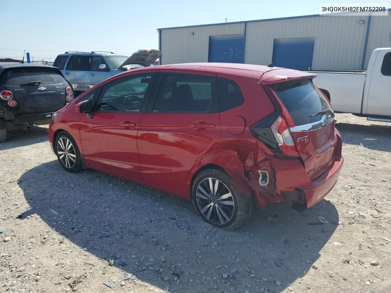 2015 Honda Fit Ex VIN: 3HGGK5H82FM752208 Lot: 65848564