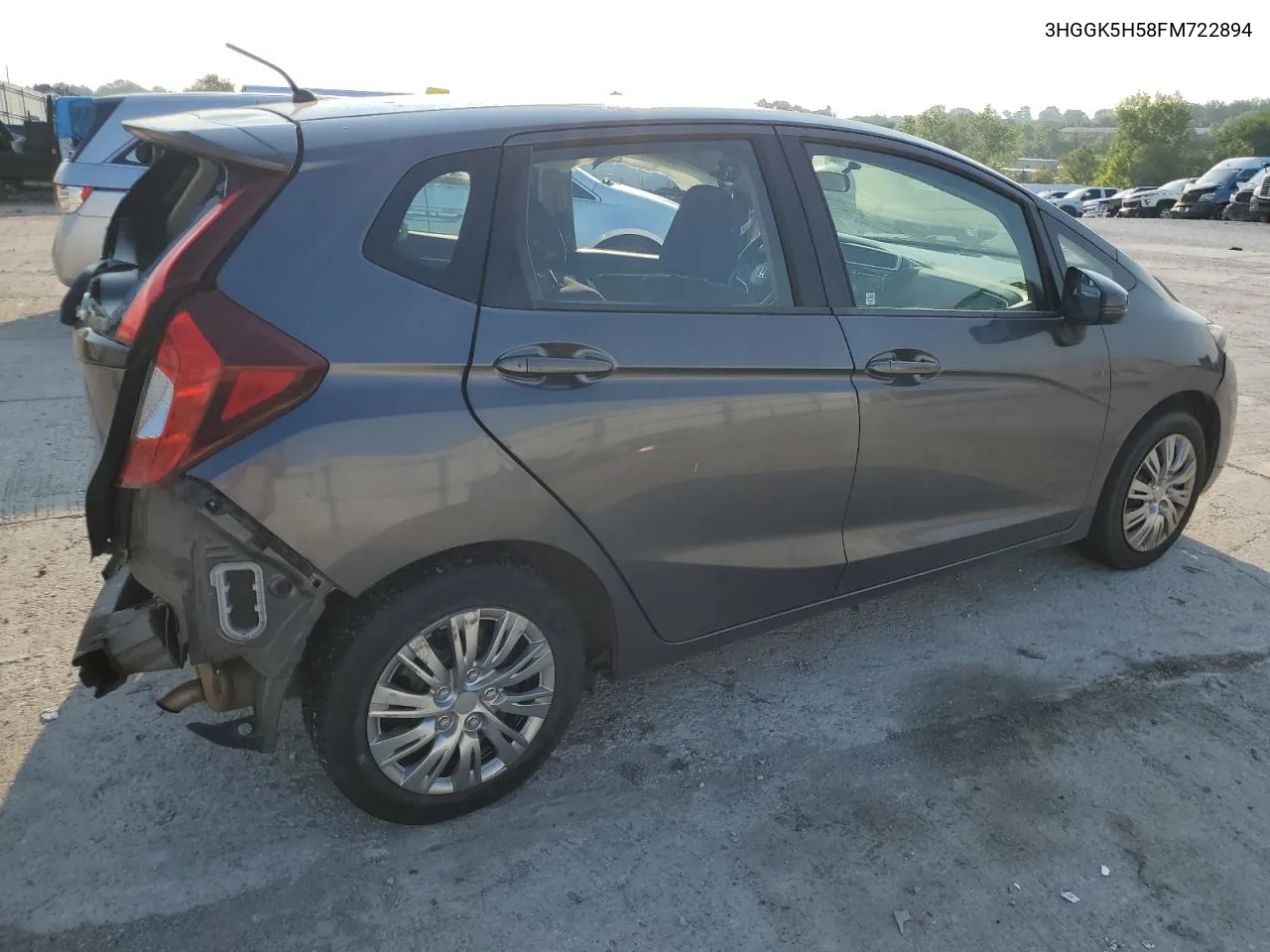 2015 Honda Fit Lx VIN: 3HGGK5H58FM722894 Lot: 66155114