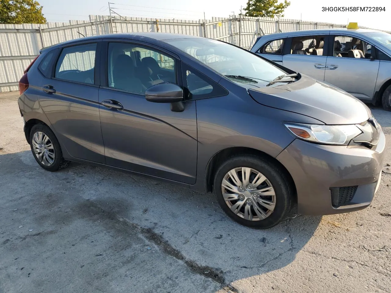 2015 Honda Fit Lx VIN: 3HGGK5H58FM722894 Lot: 66155114