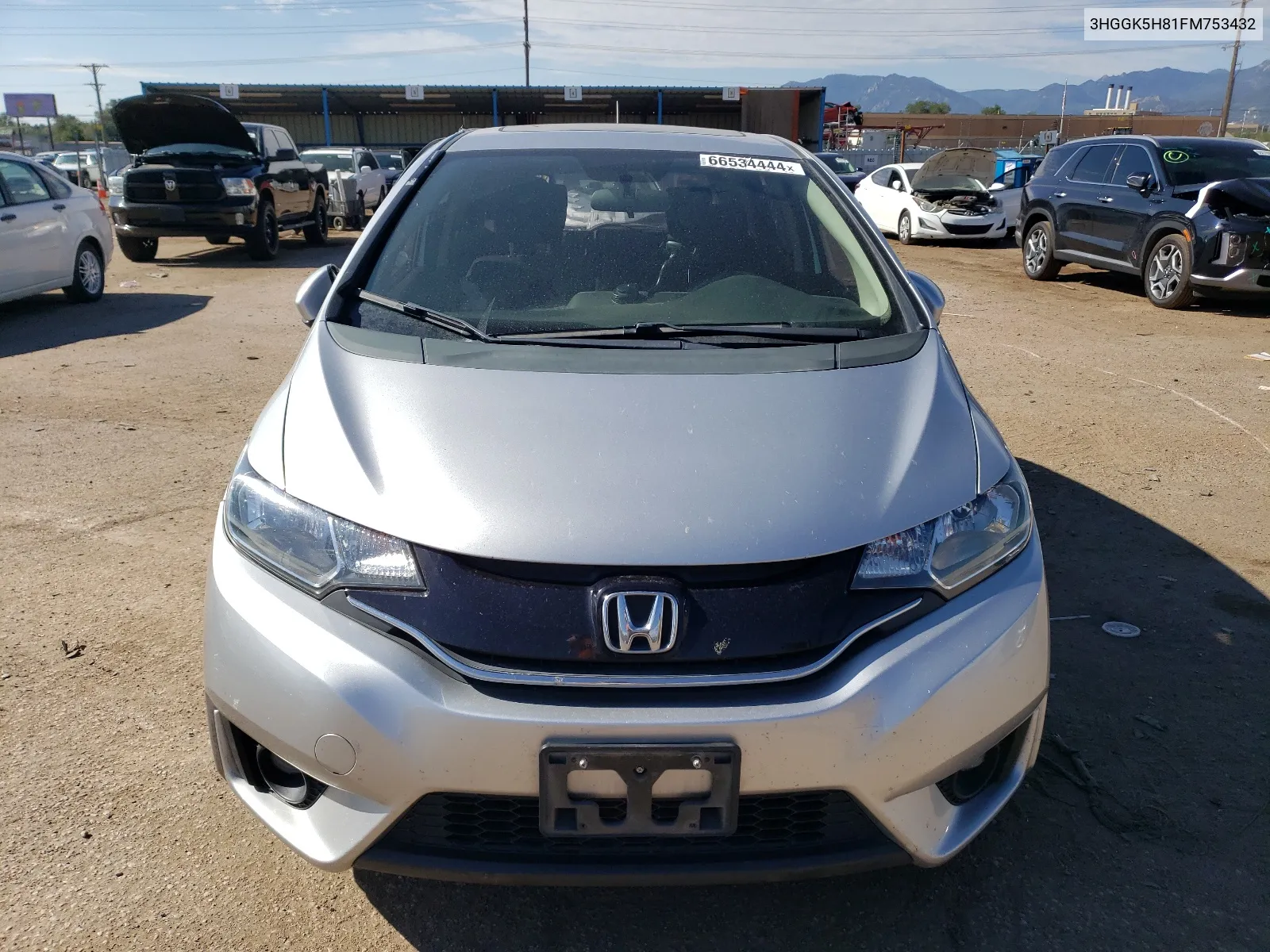 3HGGK5H81FM753432 2015 Honda Fit Ex