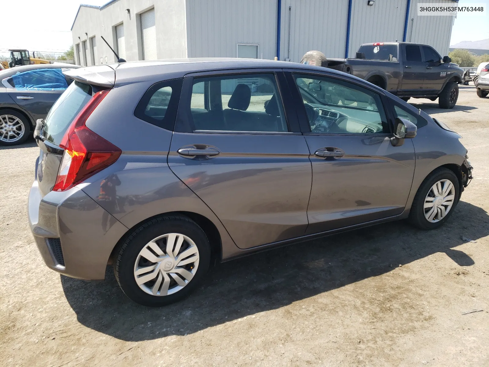 2015 Honda Fit Lx VIN: 3HGGK5H53FM763448 Lot: 66891694