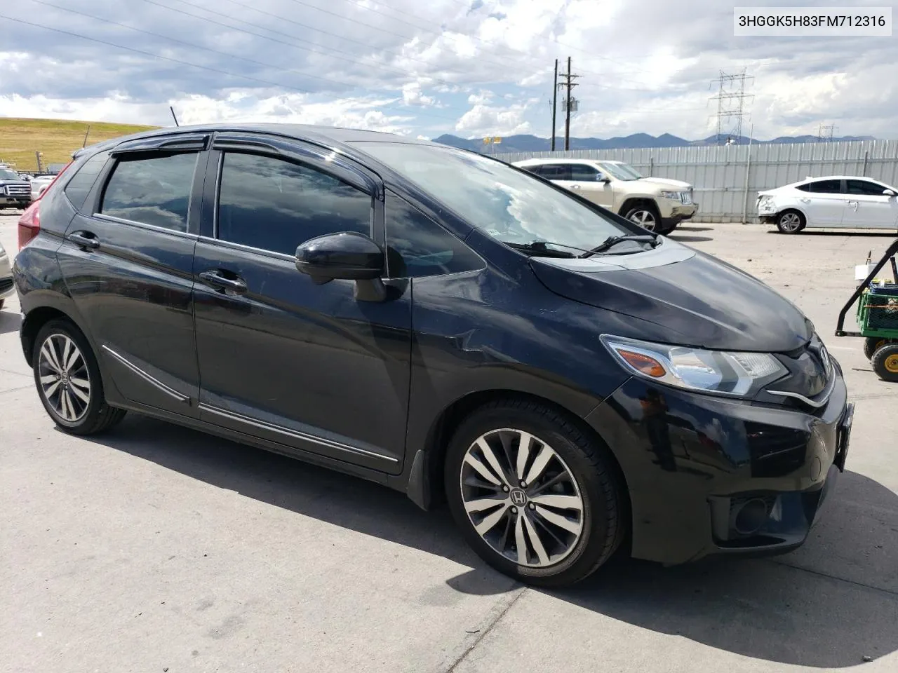 2015 Honda Fit Ex VIN: 3HGGK5H83FM712316 Lot: 67401174