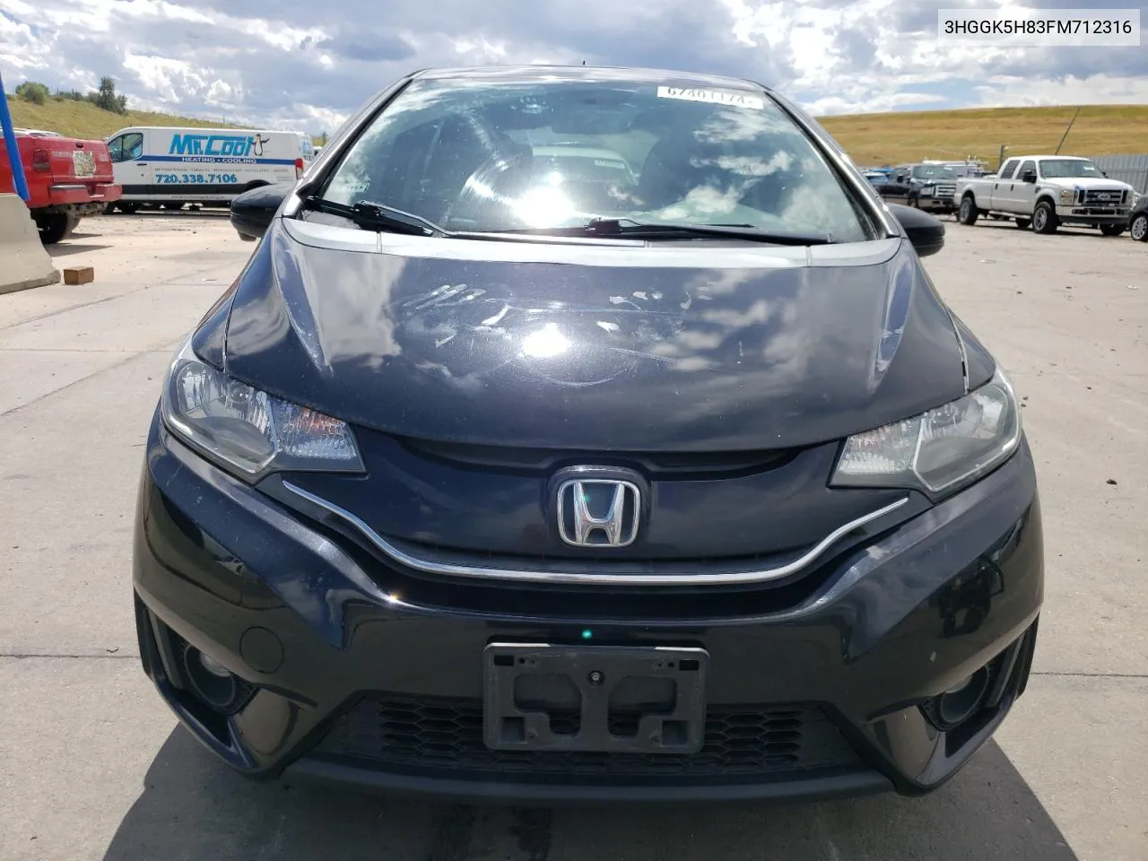 2015 Honda Fit Ex VIN: 3HGGK5H83FM712316 Lot: 67401174