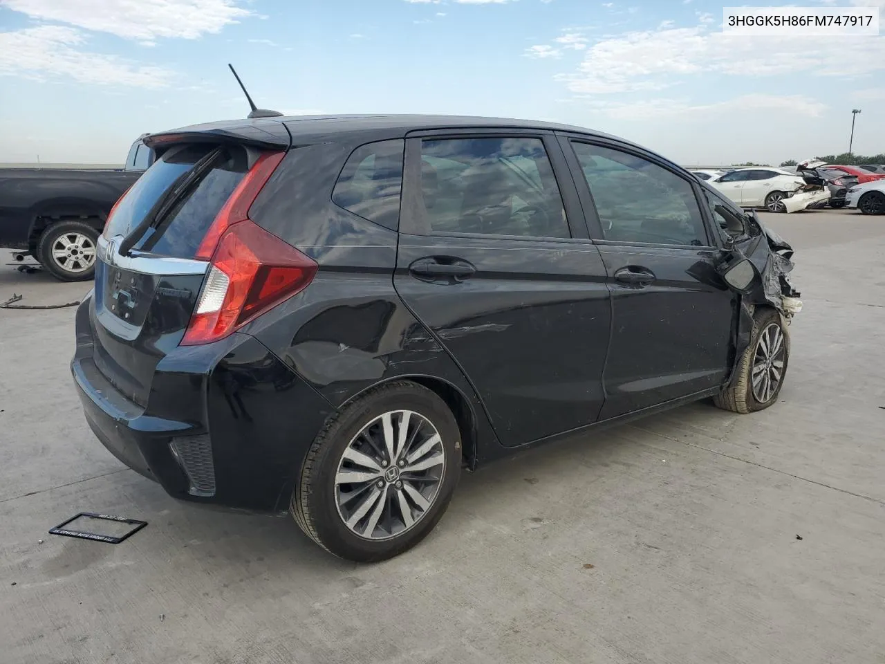 3HGGK5H86FM747917 2015 Honda Fit Ex