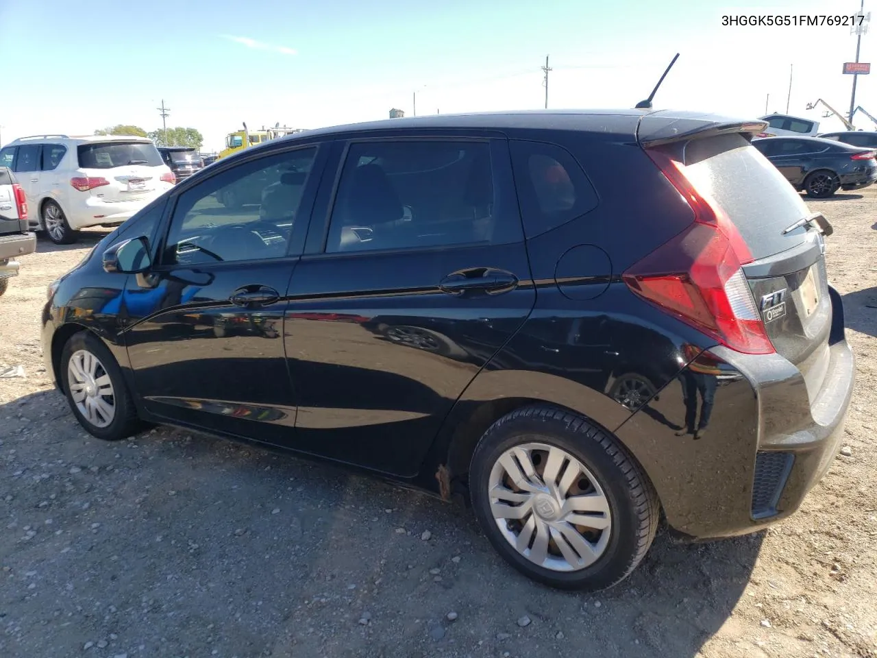 2015 Honda Fit Lx VIN: 3HGGK5G51FM769217 Lot: 68130314