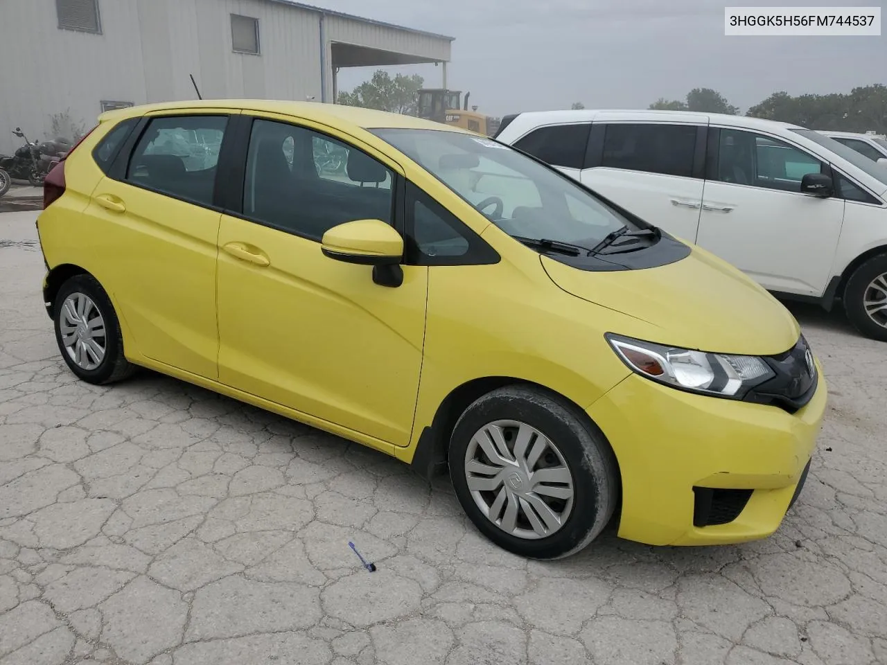 3HGGK5H56FM744537 2015 Honda Fit Lx