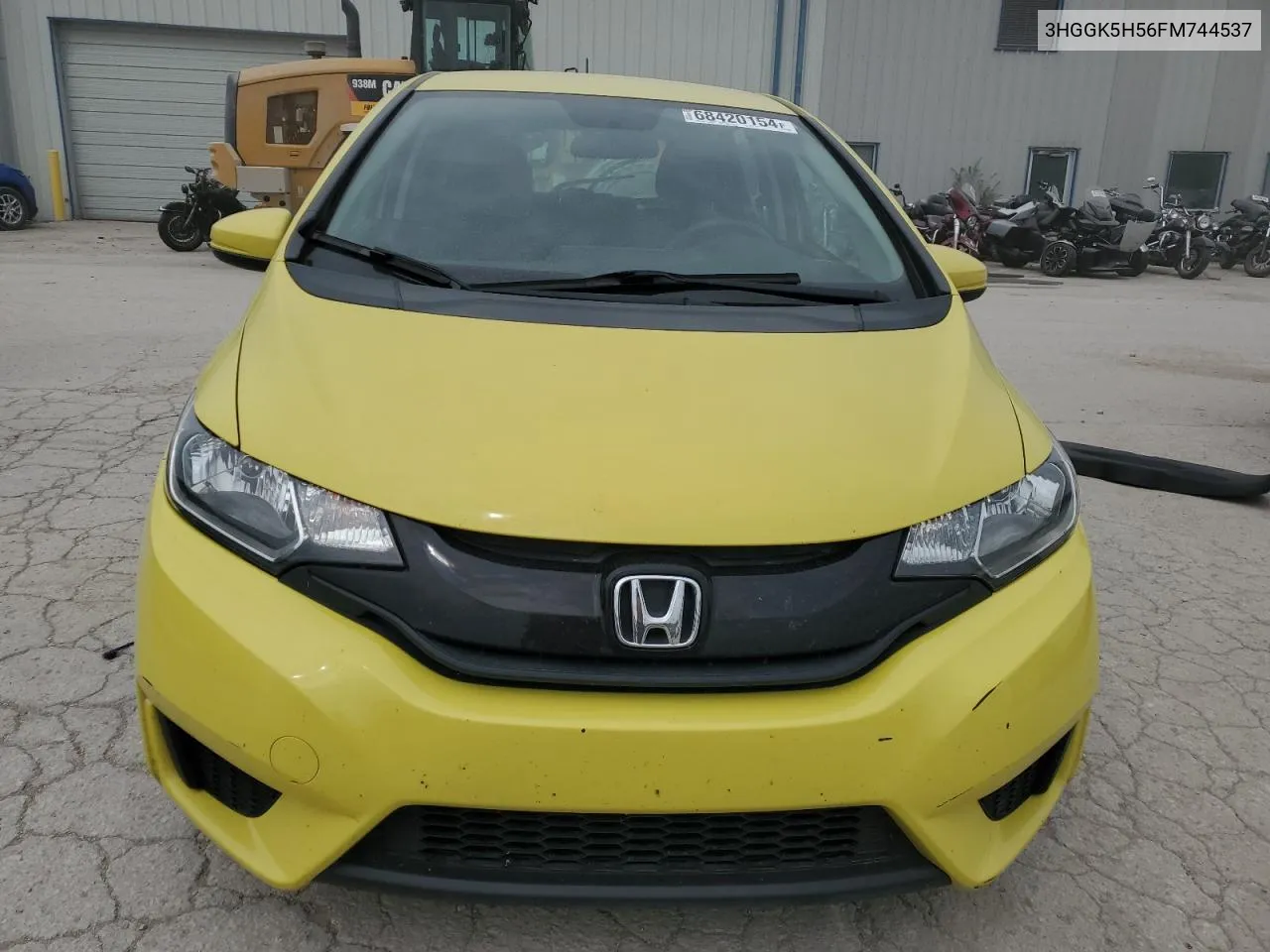 2015 Honda Fit Lx VIN: 3HGGK5H56FM744537 Lot: 68420154