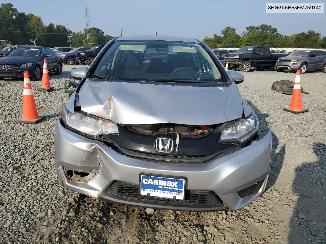 2015 Honda Fit Lx VIN: 3HGGK5H55FM769140 Lot: 68450534