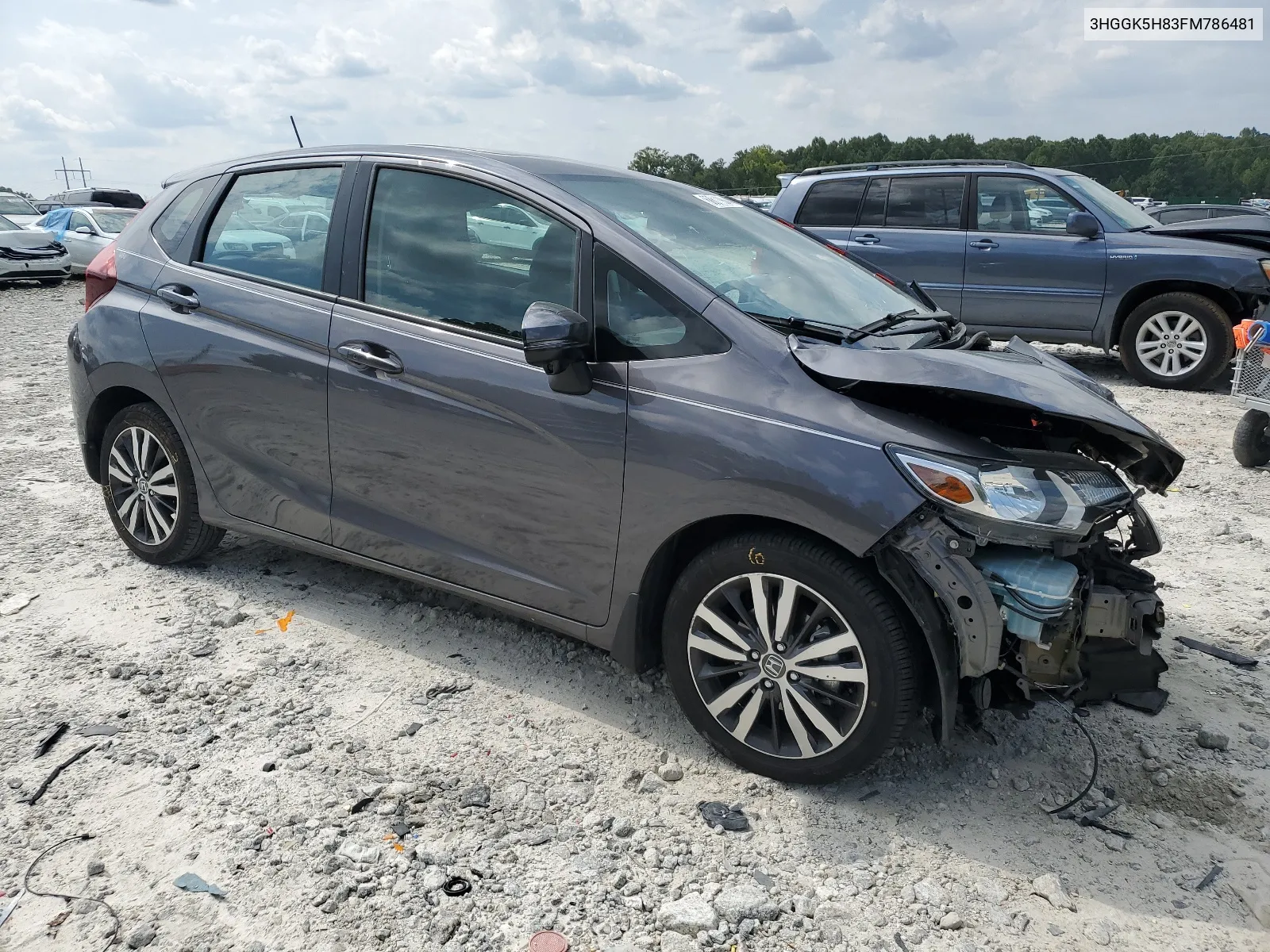 3HGGK5H83FM786481 2015 Honda Fit Ex