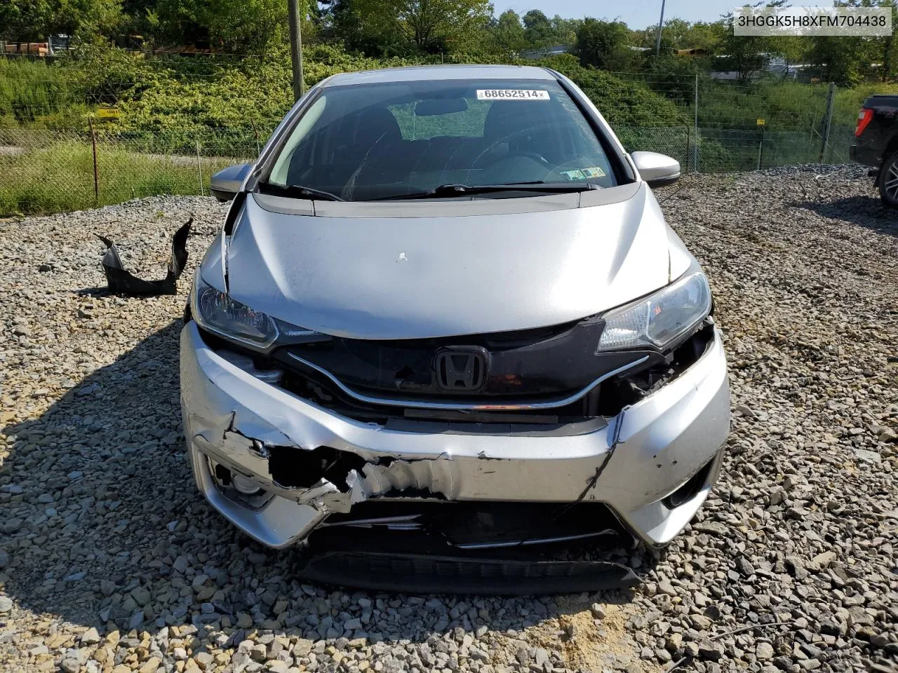 3HGGK5H8XFM704438 2015 Honda Fit Ex