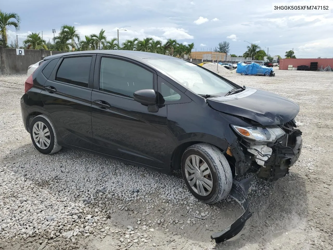 2015 Honda Fit Lx VIN: 3HGGK5G5XFM747152 Lot: 68827924