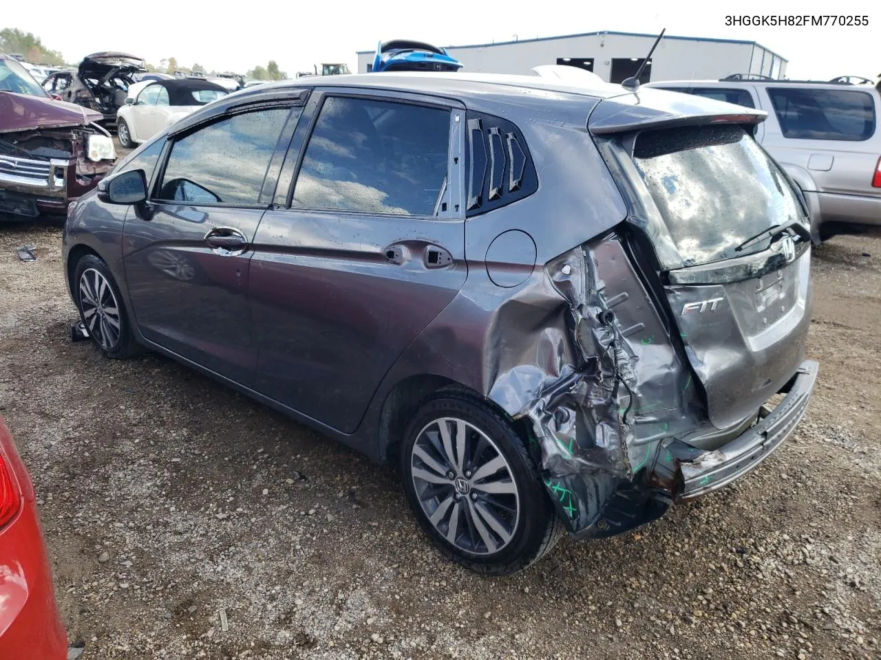 3HGGK5H82FM770255 2015 Honda Fit Ex