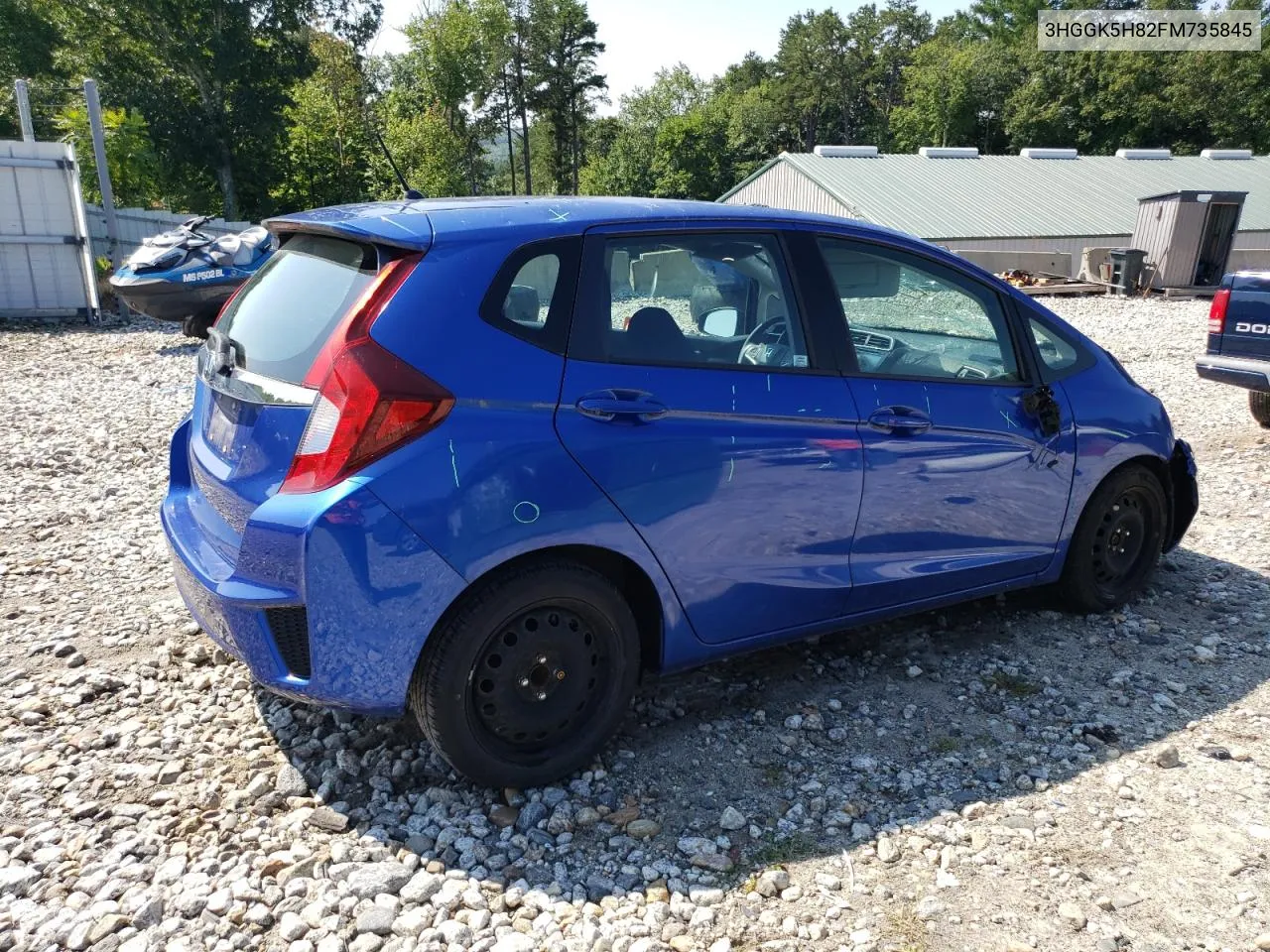 3HGGK5H82FM735845 2015 Honda Fit Ex