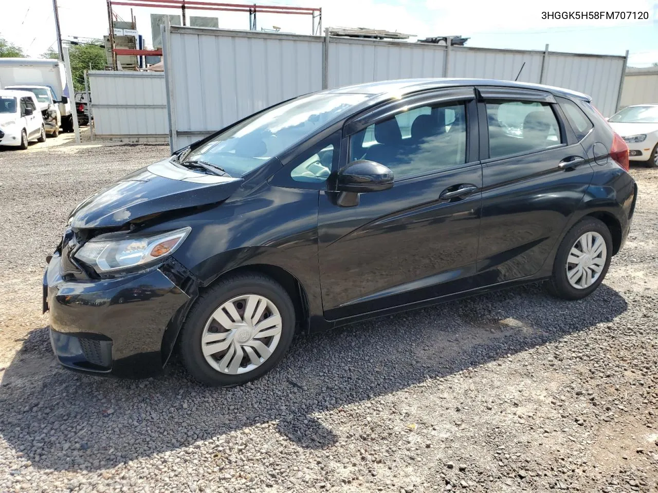 2015 Honda Fit Lx VIN: 3HGGK5H58FM707120 Lot: 70066924