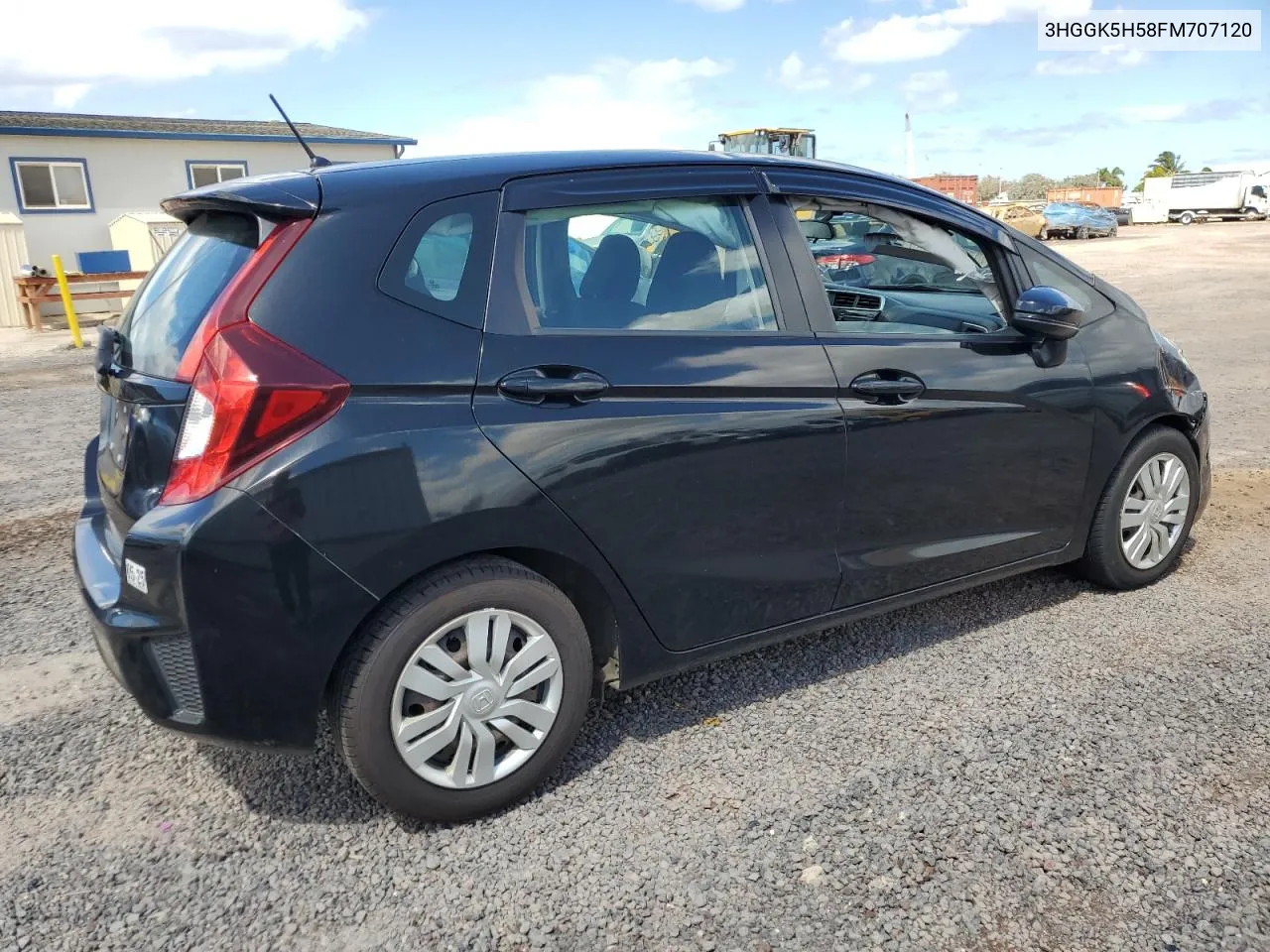 2015 Honda Fit Lx VIN: 3HGGK5H58FM707120 Lot: 70066924