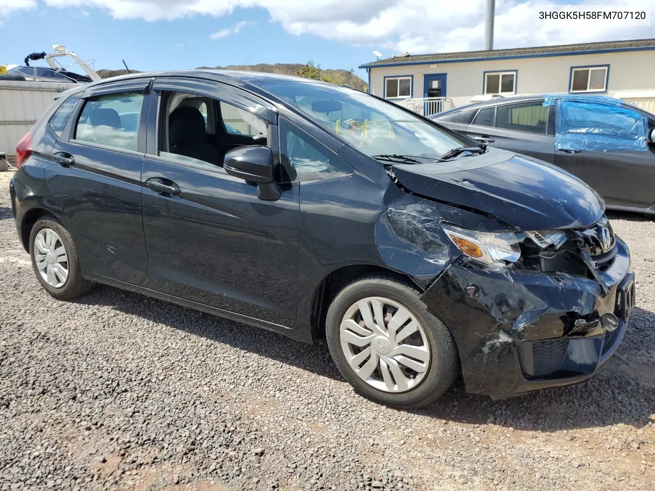 2015 Honda Fit Lx VIN: 3HGGK5H58FM707120 Lot: 70066924