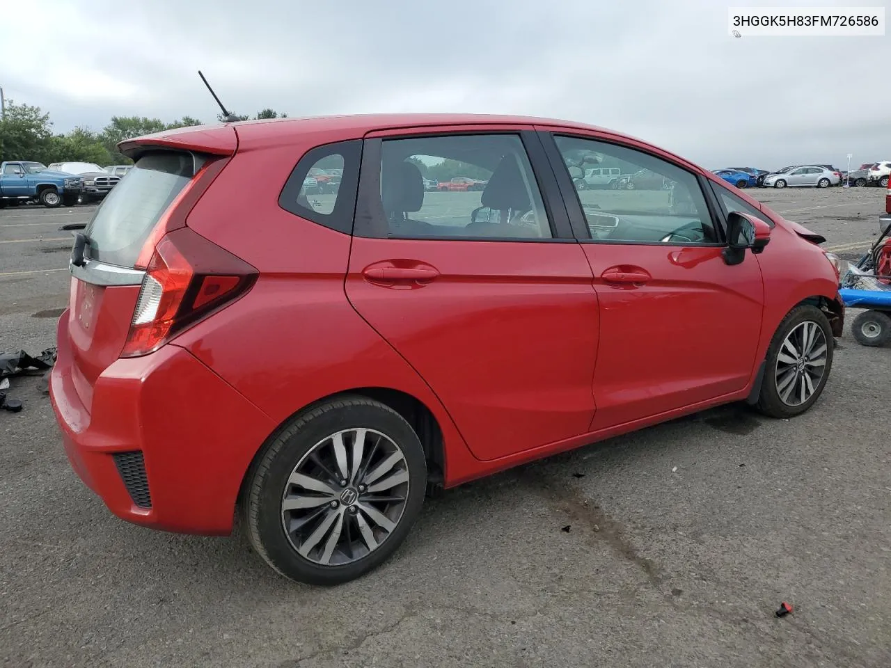 3HGGK5H83FM726586 2015 Honda Fit Ex