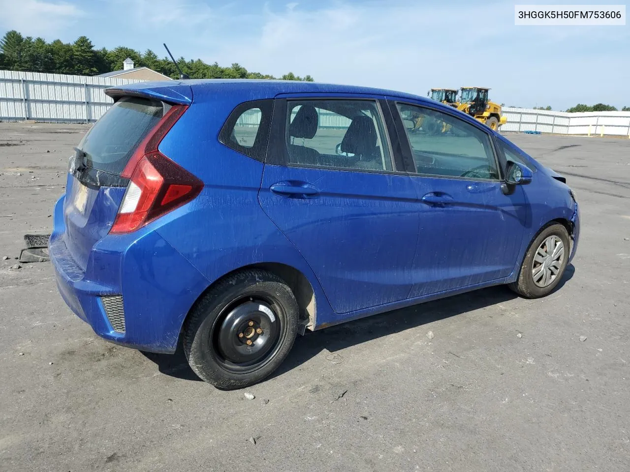 3HGGK5H50FM753606 2015 Honda Fit Lx