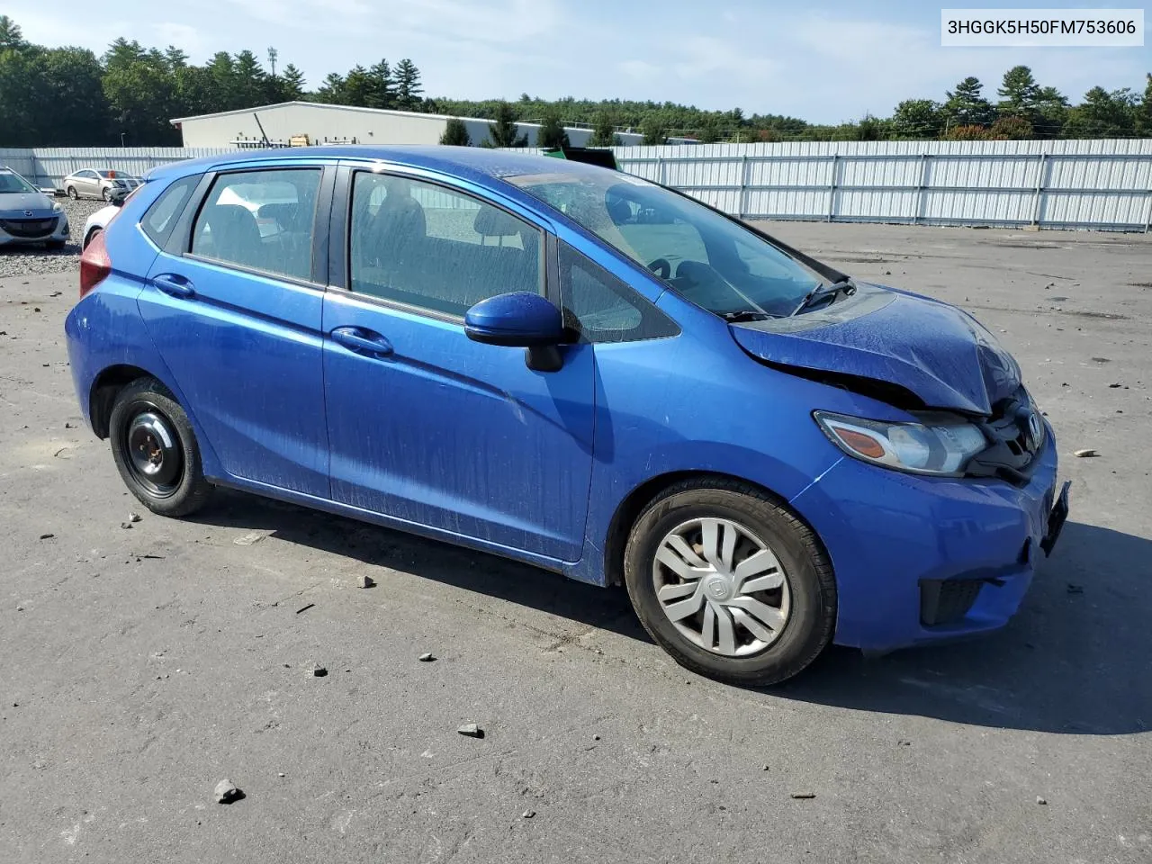 3HGGK5H50FM753606 2015 Honda Fit Lx