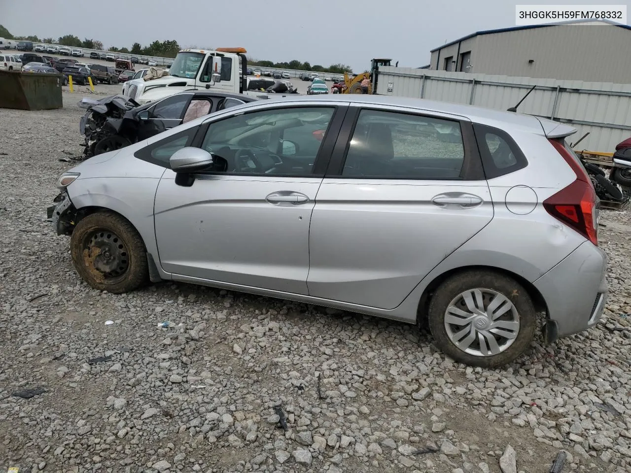 2015 Honda Fit Lx VIN: 3HGGK5H59FM768332 Lot: 70966894