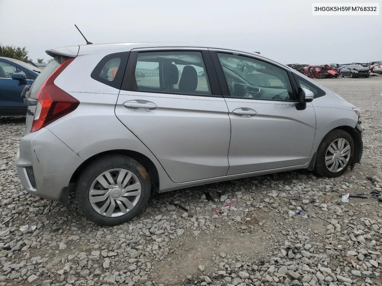 2015 Honda Fit Lx VIN: 3HGGK5H59FM768332 Lot: 70966894