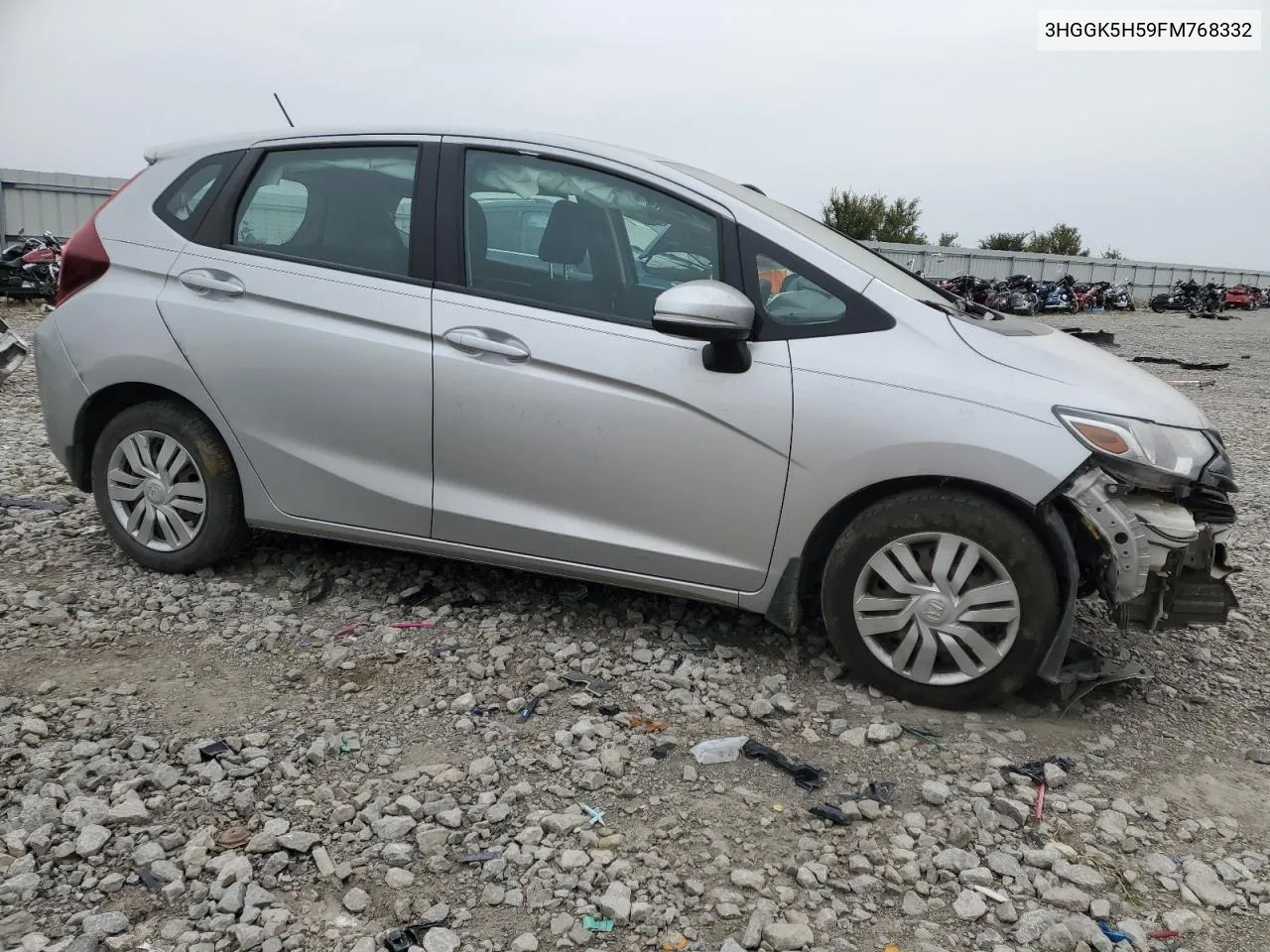 2015 Honda Fit Lx VIN: 3HGGK5H59FM768332 Lot: 70966894