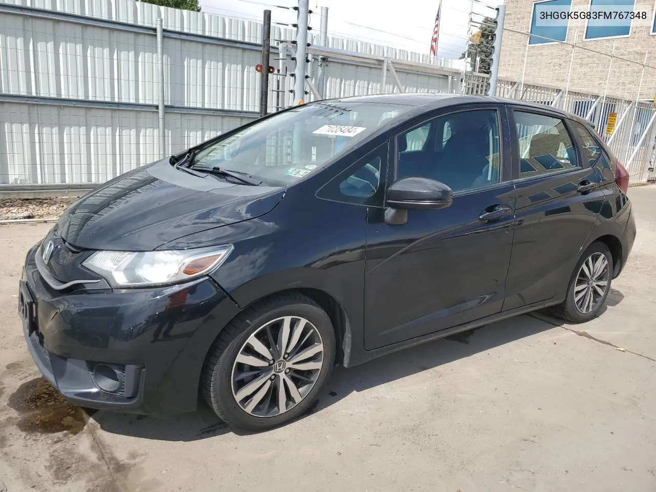 3HGGK5G83FM767348 2015 Honda Fit Ex