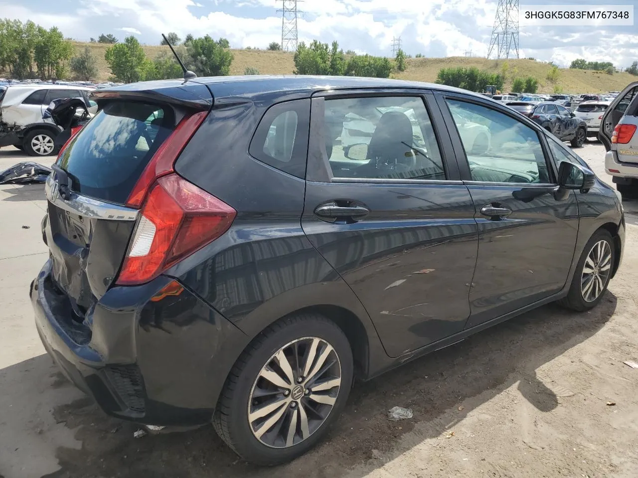 3HGGK5G83FM767348 2015 Honda Fit Ex