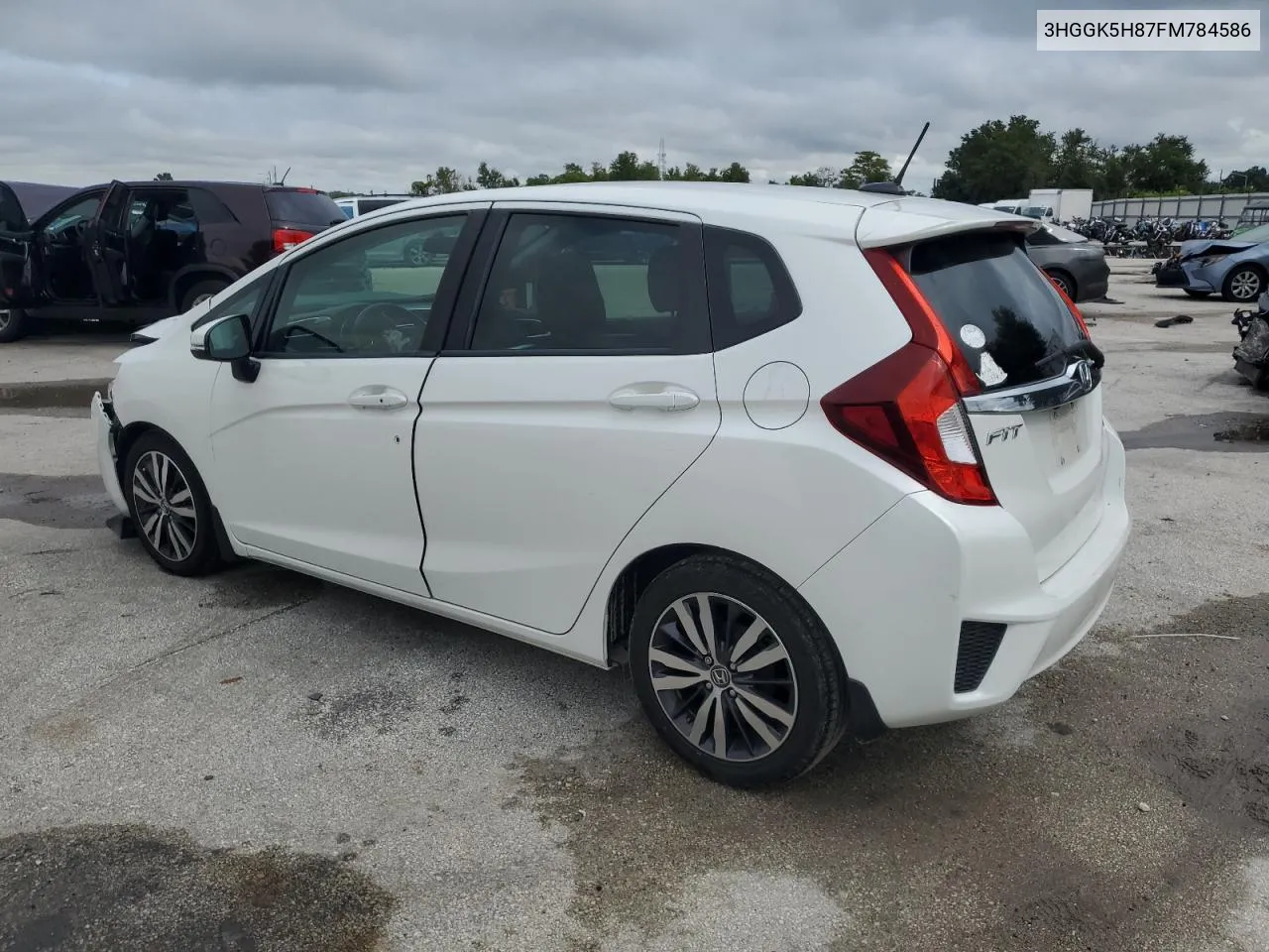 2015 Honda Fit Ex VIN: 3HGGK5H87FM784586 Lot: 71053524