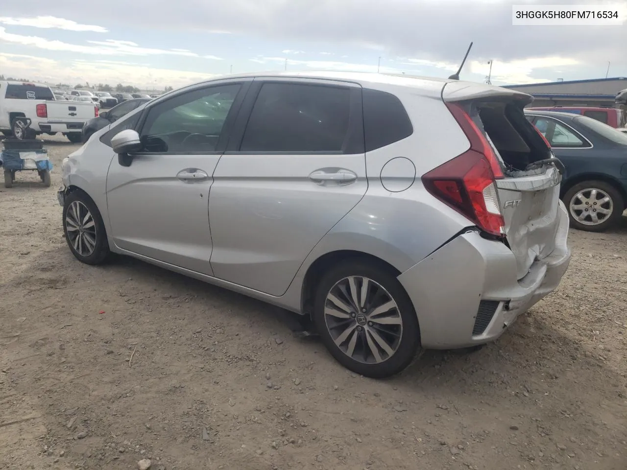 2015 Honda Fit Ex VIN: 3HGGK5H80FM716534 Lot: 71260134