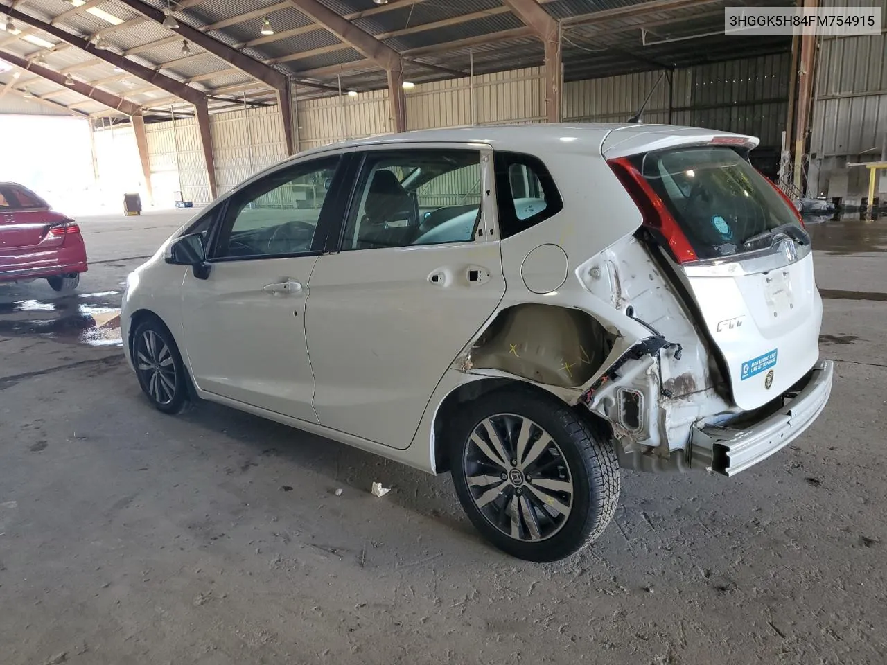 3HGGK5H84FM754915 2015 Honda Fit Ex