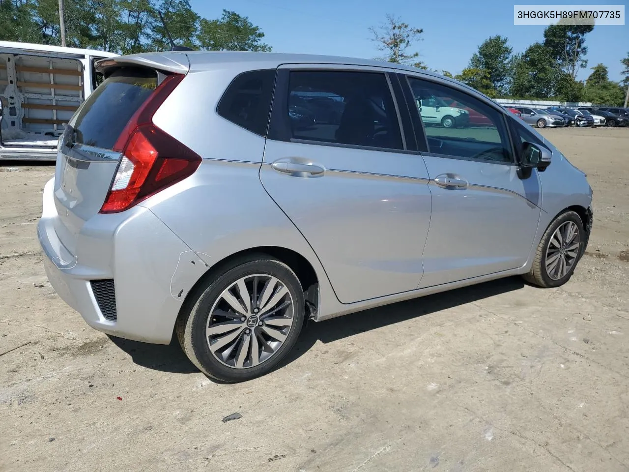 3HGGK5H89FM707735 2015 Honda Fit Ex