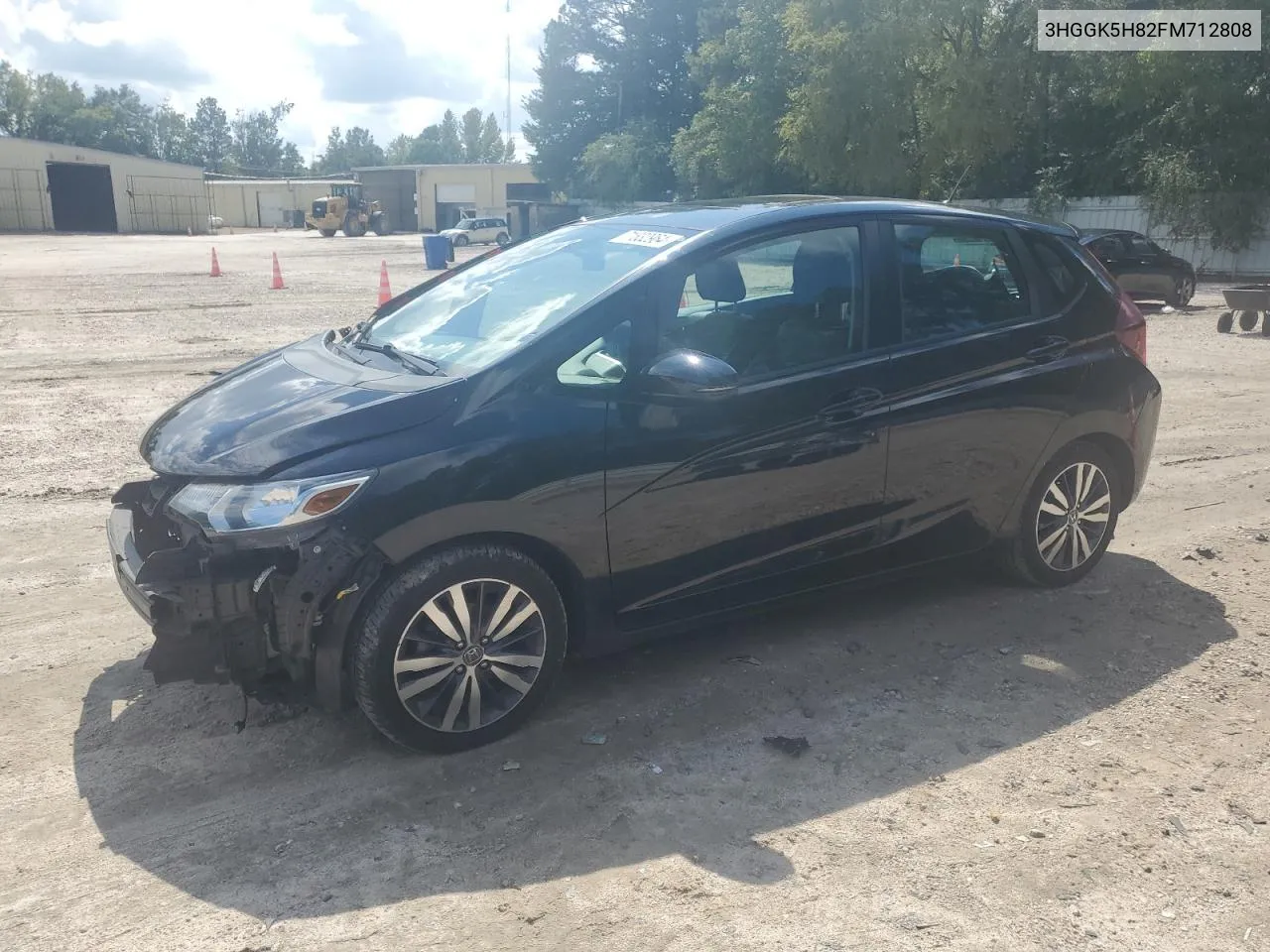 2015 Honda Fit Ex VIN: 3HGGK5H82FM712808 Lot: 71832964