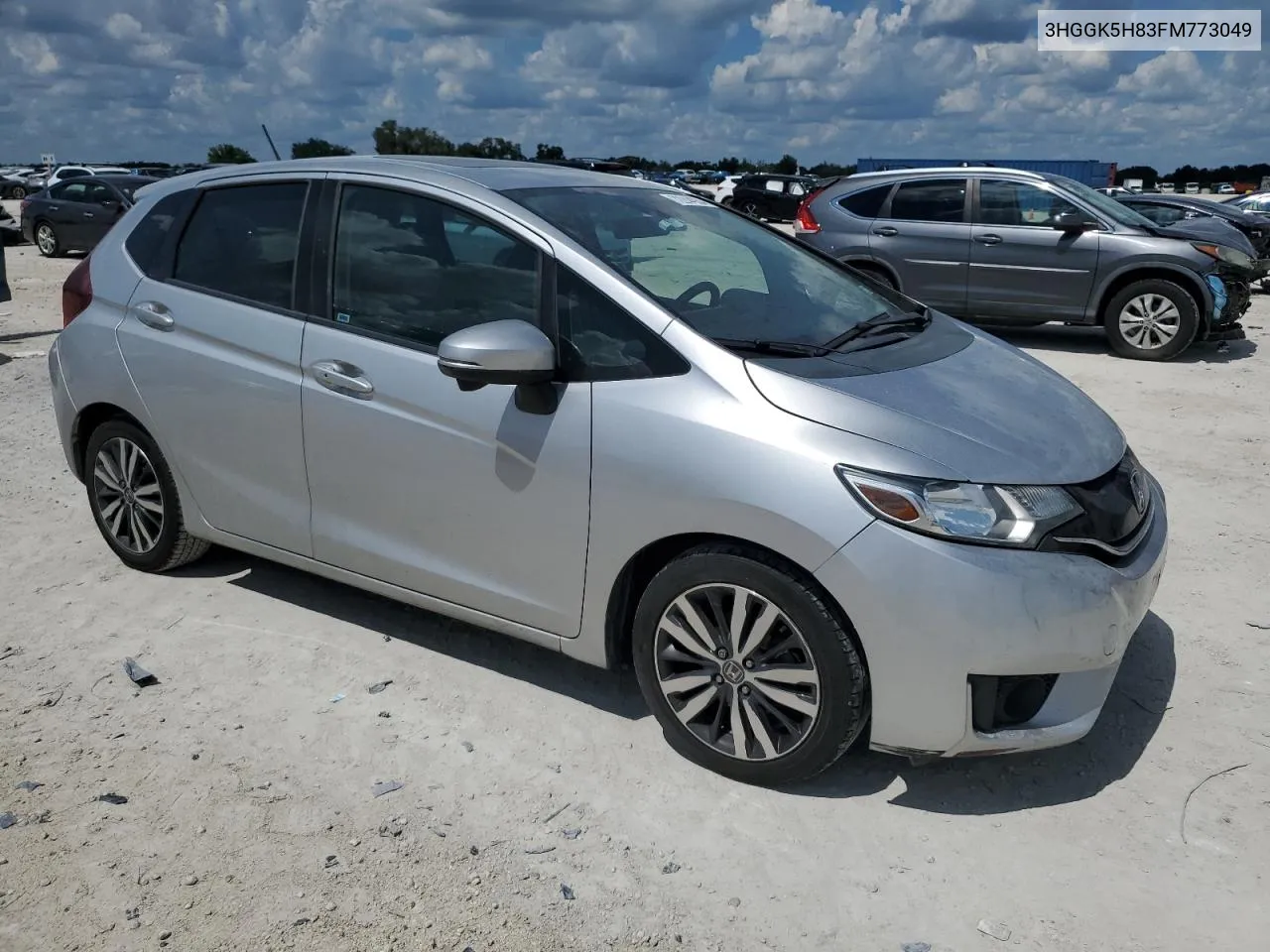 2015 Honda Fit Ex VIN: 3HGGK5H83FM773049 Lot: 72244934