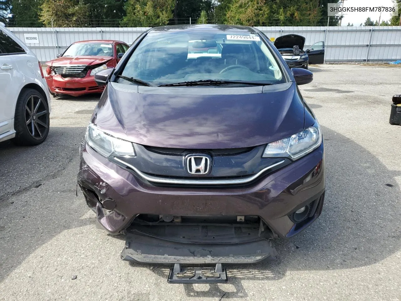 3HGGK5H88FM787836 2015 Honda Fit Ex