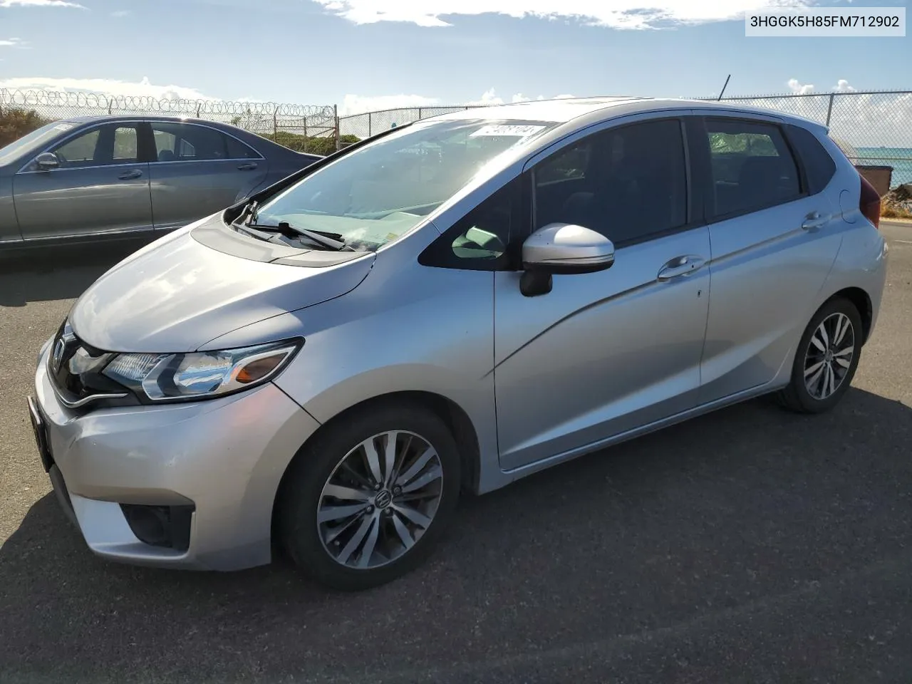 2015 Honda Fit Ex VIN: 3HGGK5H85FM712902 Lot: 72408104