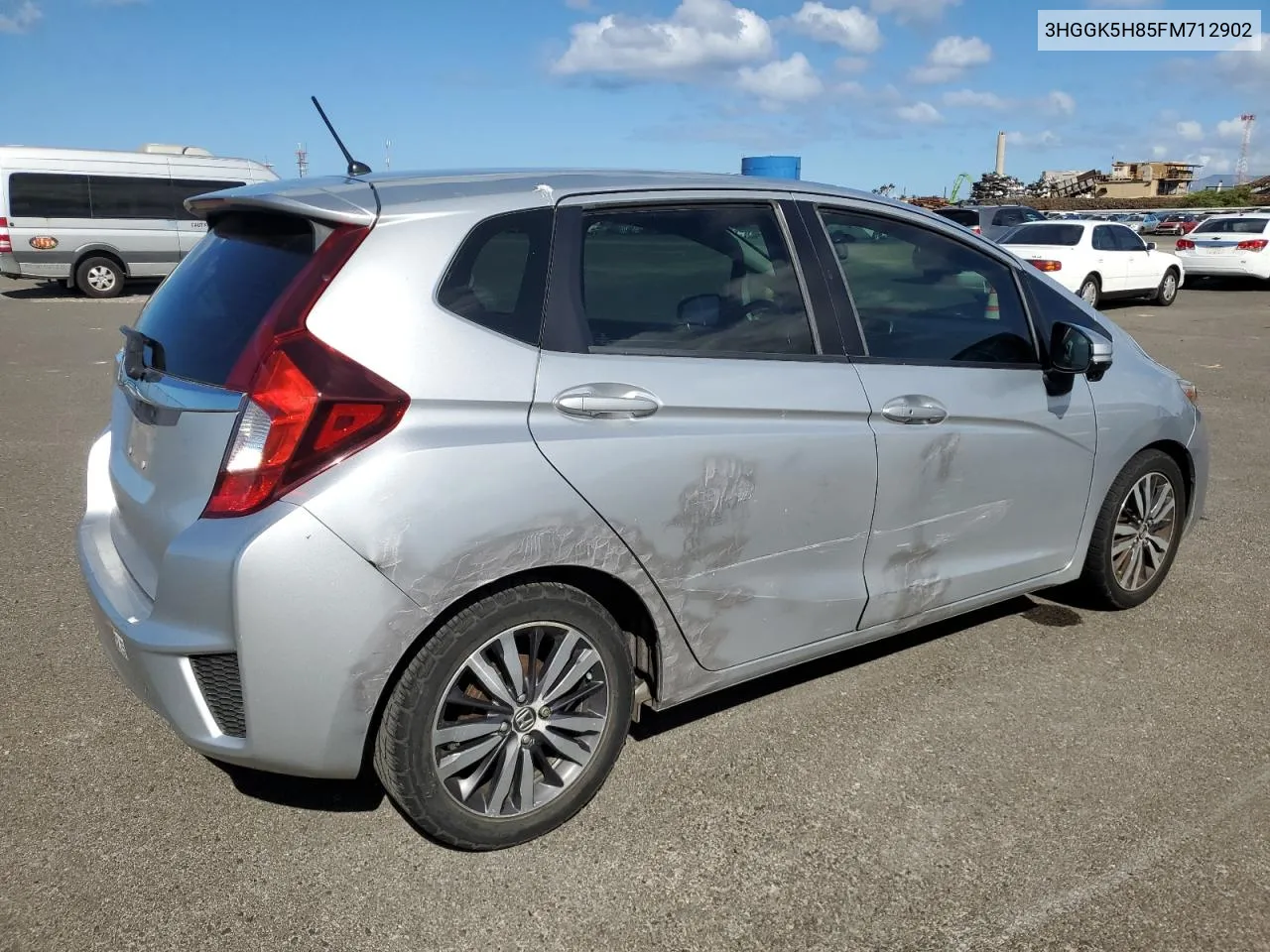 2015 Honda Fit Ex VIN: 3HGGK5H85FM712902 Lot: 72408104