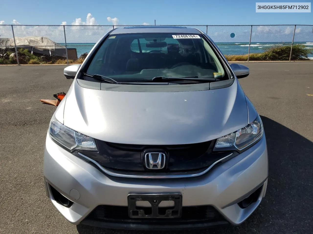 2015 Honda Fit Ex VIN: 3HGGK5H85FM712902 Lot: 72408104