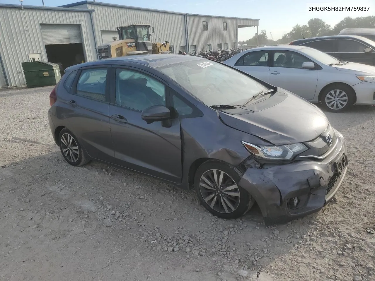 2015 Honda Fit Ex VIN: 3HGGK5H82FM759837 Lot: 72516524