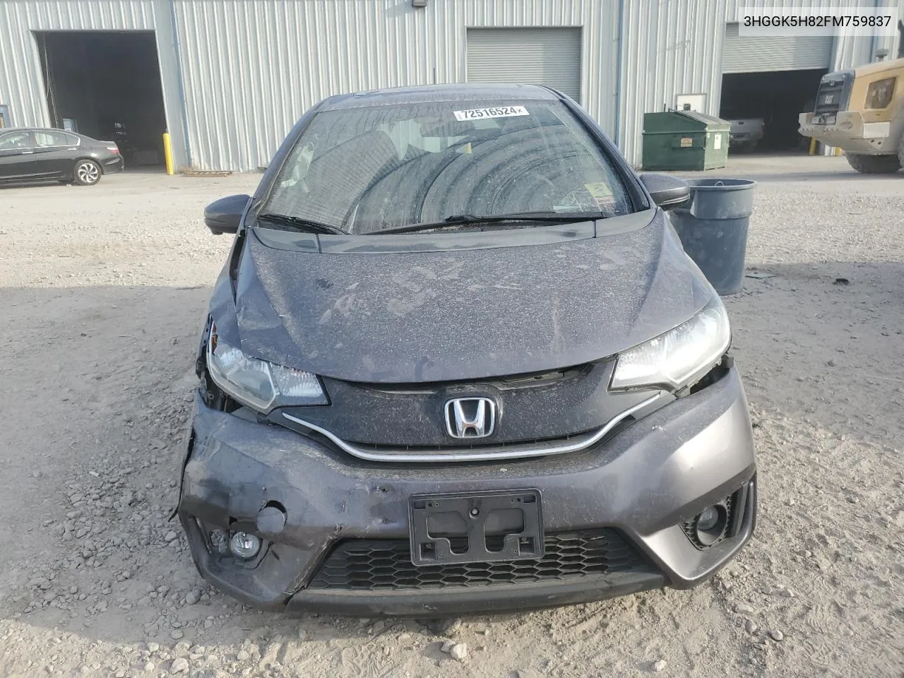 2015 Honda Fit Ex VIN: 3HGGK5H82FM759837 Lot: 72516524