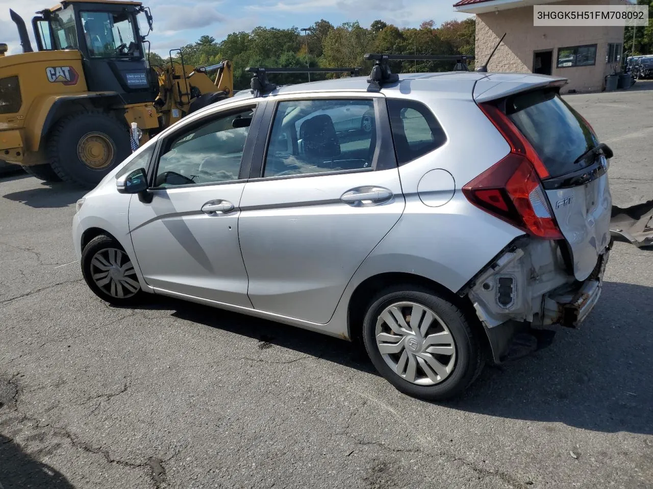 2015 Honda Fit Lx VIN: 3HGGK5H51FM708092 Lot: 72628524