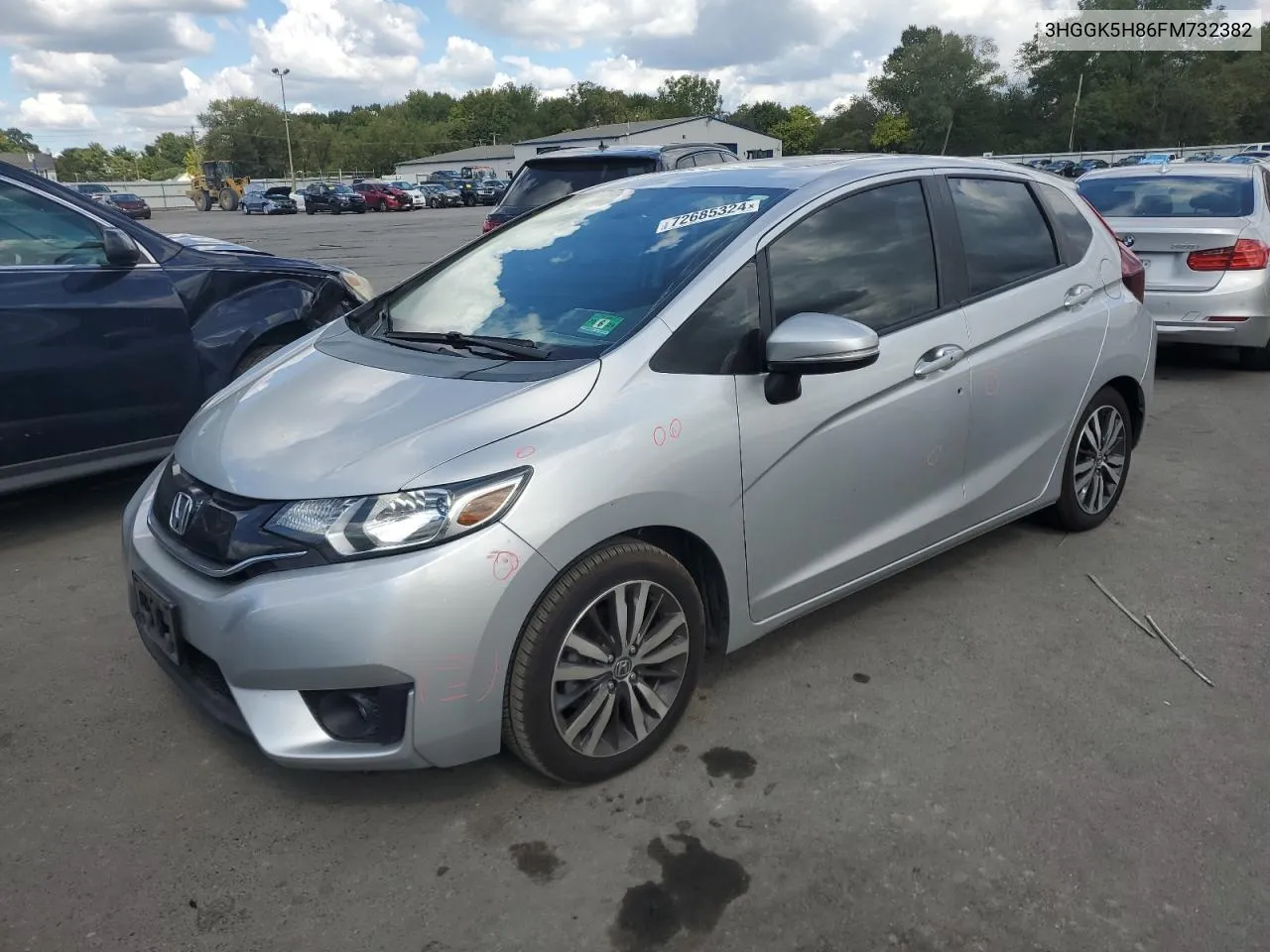 3HGGK5H86FM732382 2015 Honda Fit Ex