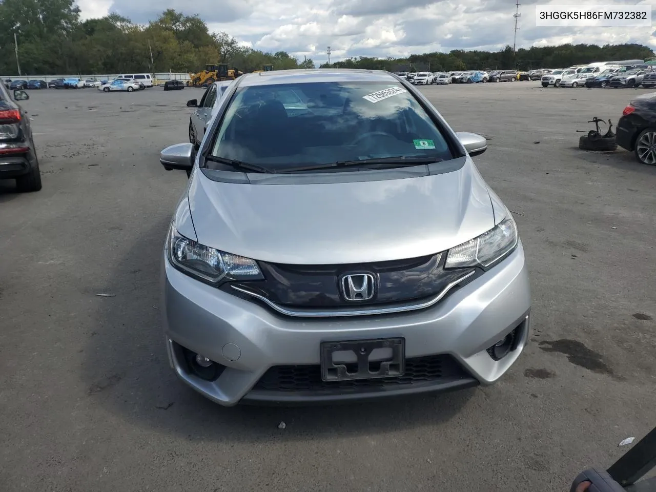 2015 Honda Fit Ex VIN: 3HGGK5H86FM732382 Lot: 72685324