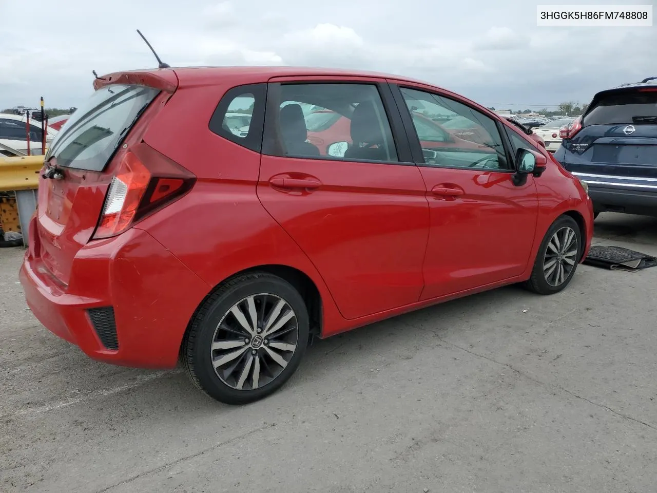 2015 Honda Fit Ex VIN: 3HGGK5H86FM748808 Lot: 72731524