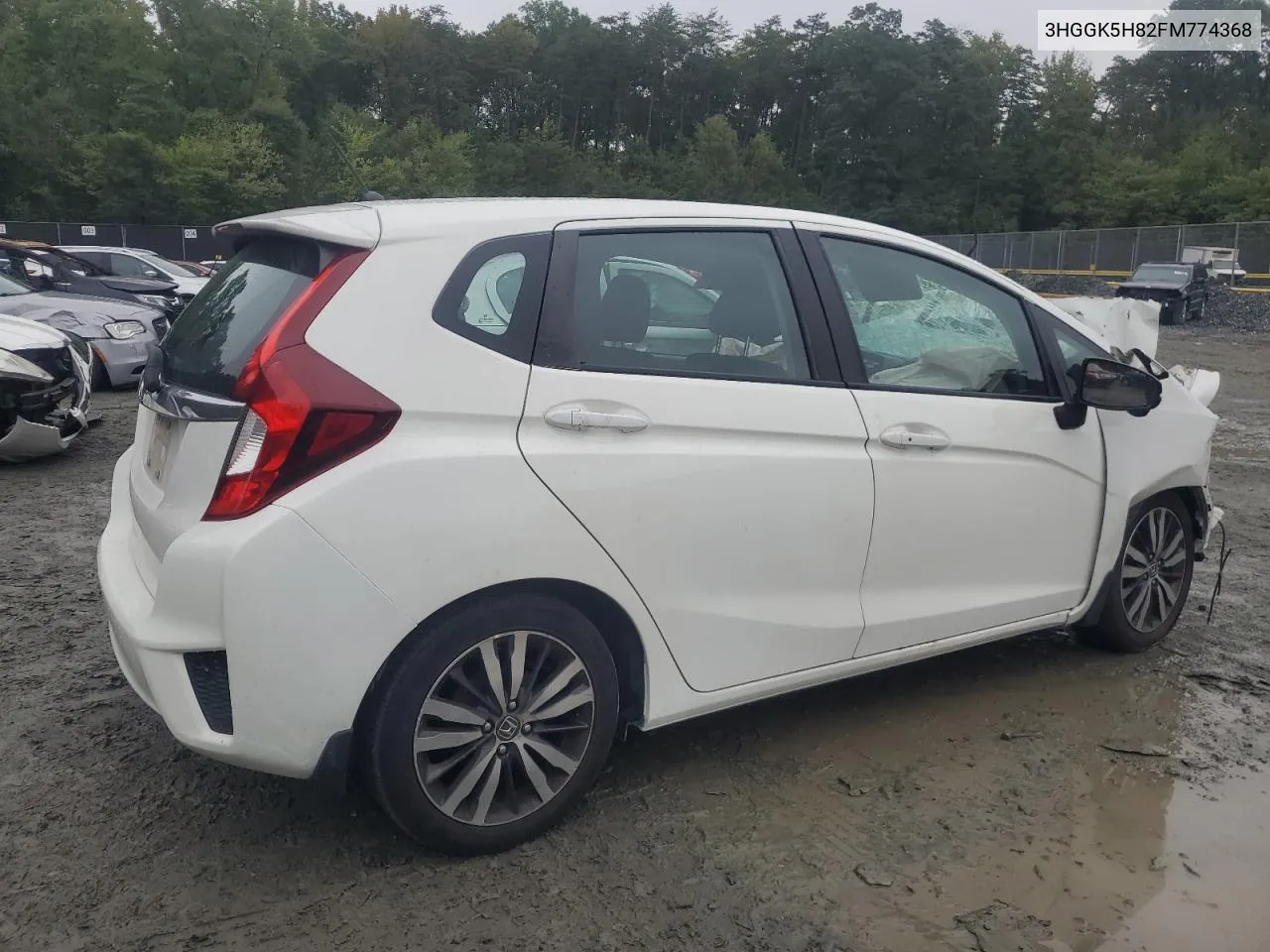 2015 Honda Fit Ex VIN: 3HGGK5H82FM774368 Lot: 73091684