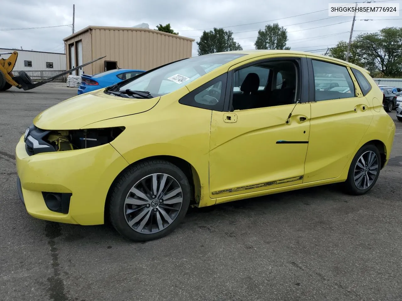 2015 Honda Fit Ex VIN: 3HGGK5H85FM776924 Lot: 73237484