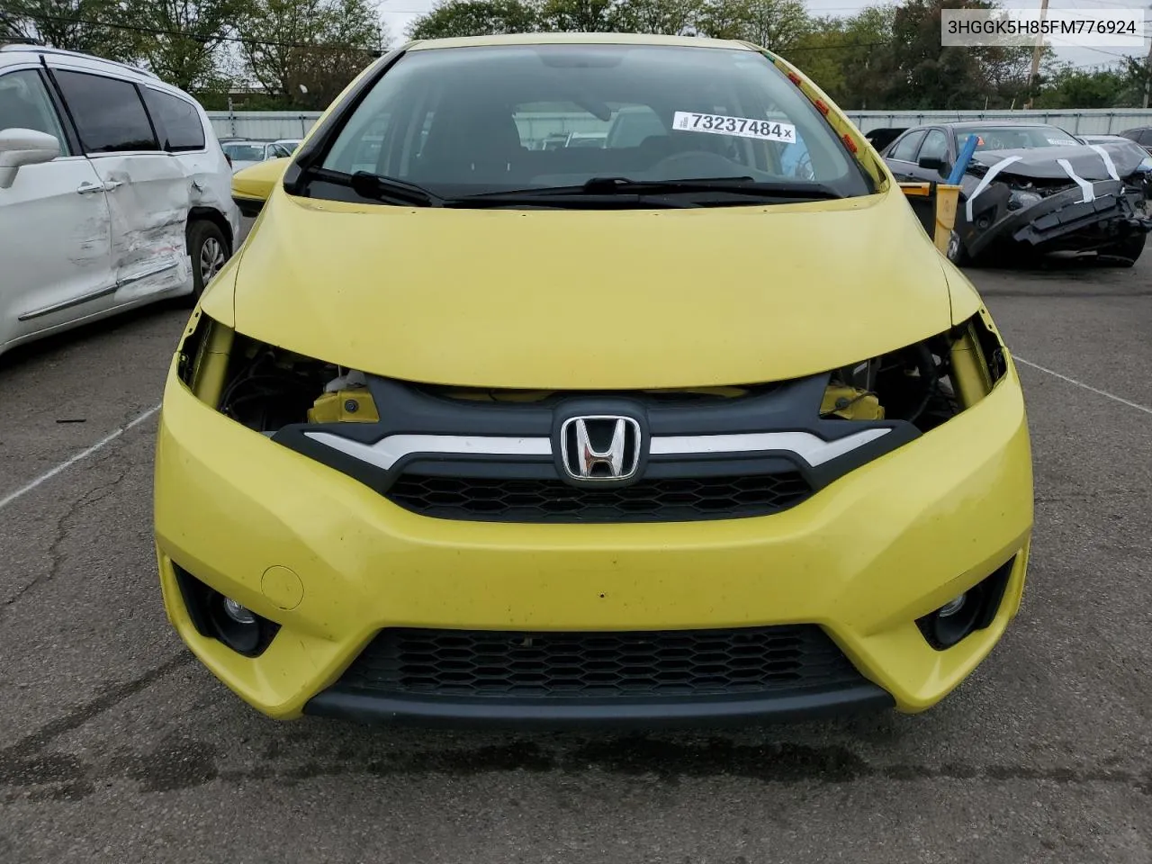 2015 Honda Fit Ex VIN: 3HGGK5H85FM776924 Lot: 73237484